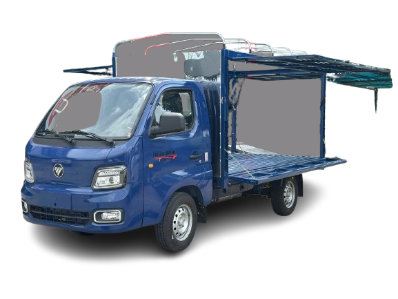 FOTON T25 MUI BẠT BÁN HÀNG LƯU ĐỘNG - 865kg - Thùng dài 3m050
